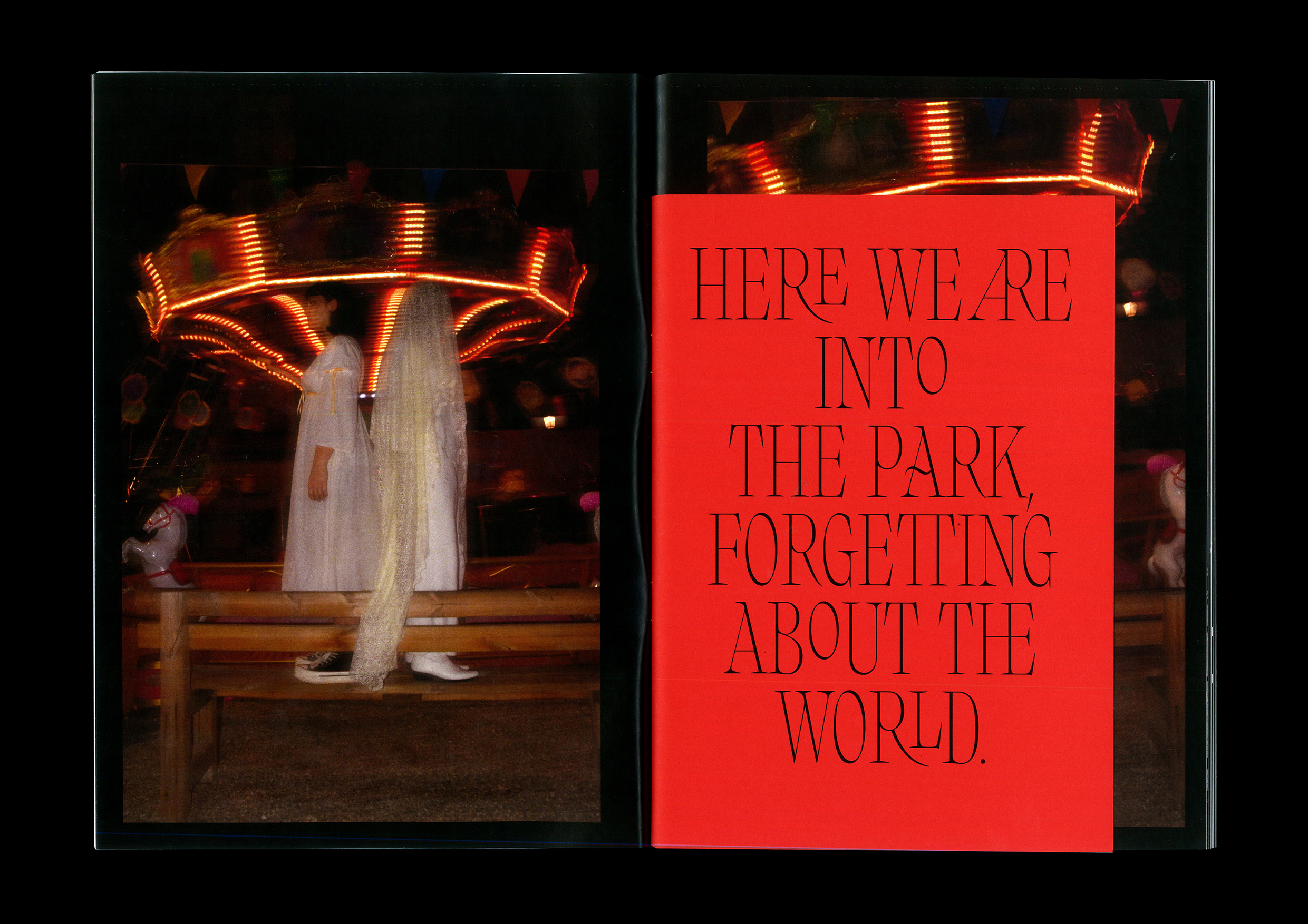 Here we are into the park