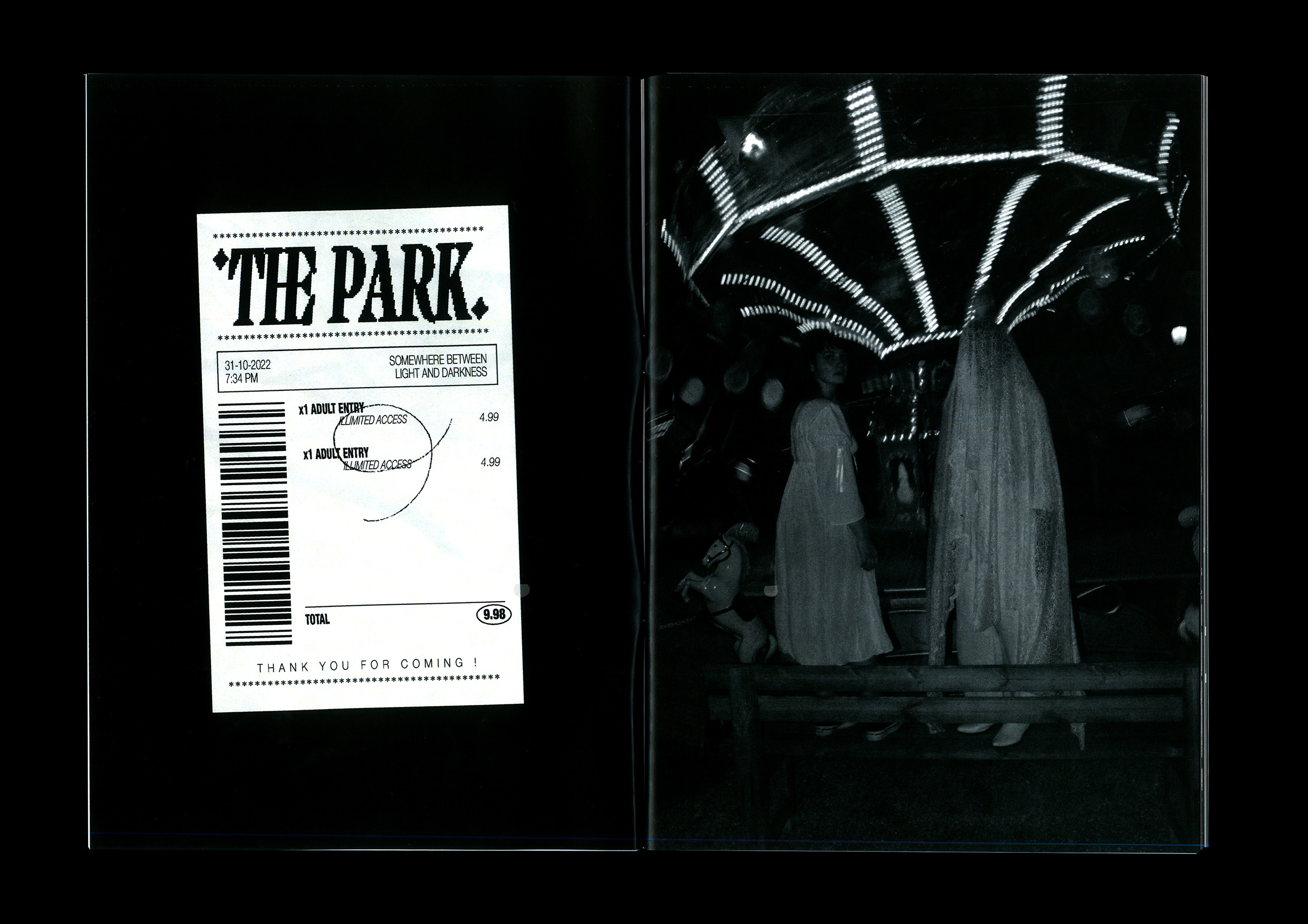 Here we are into the park