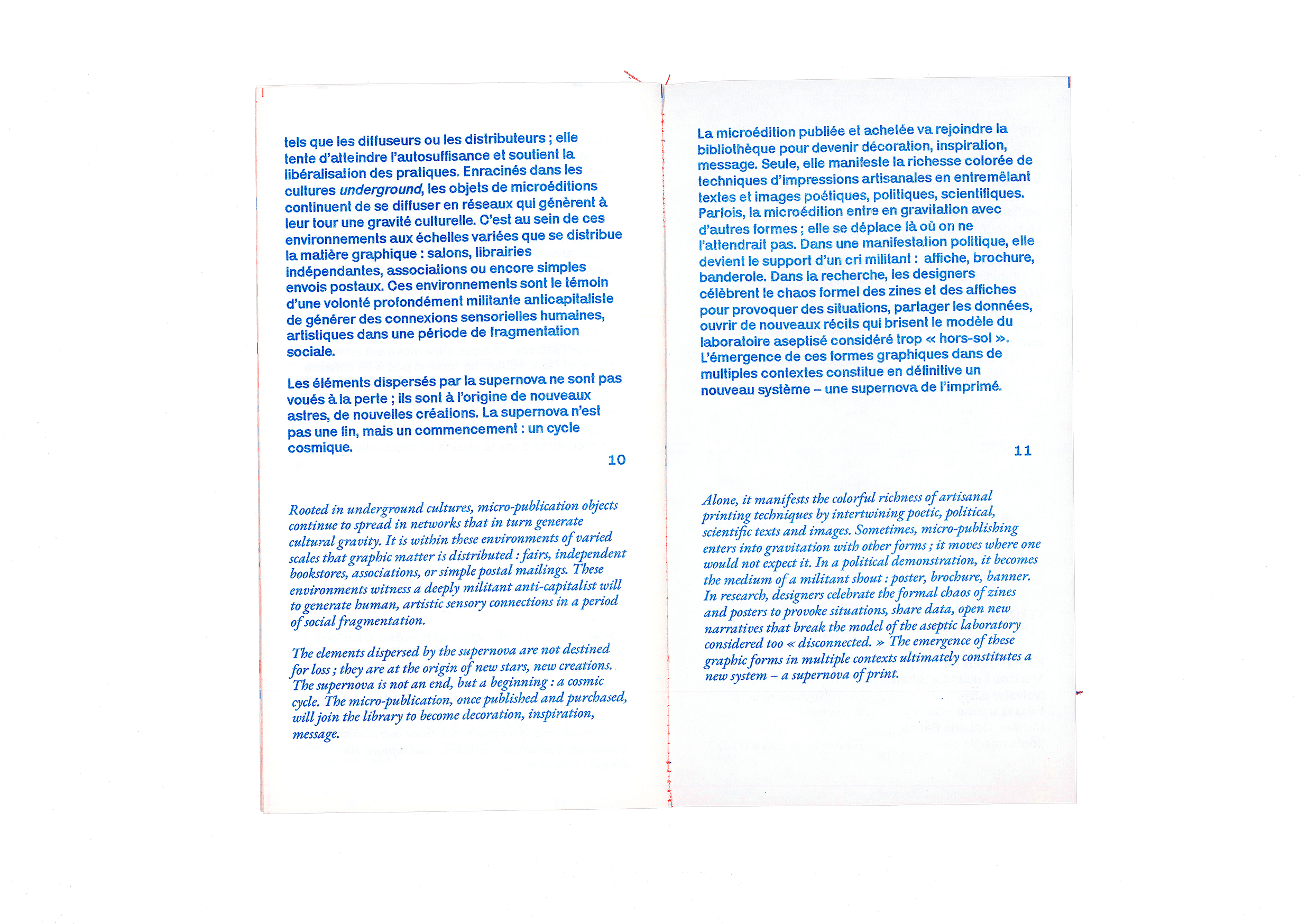 The supernova redefines the system