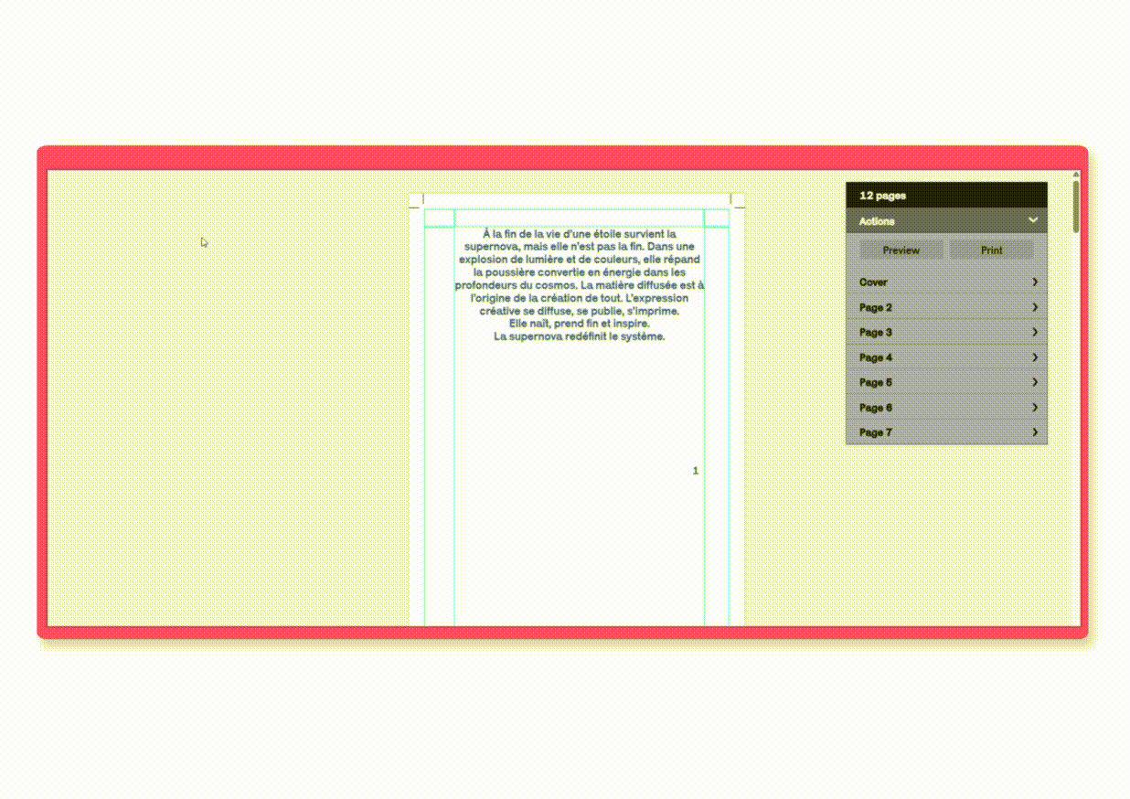 The supernova redefines the system