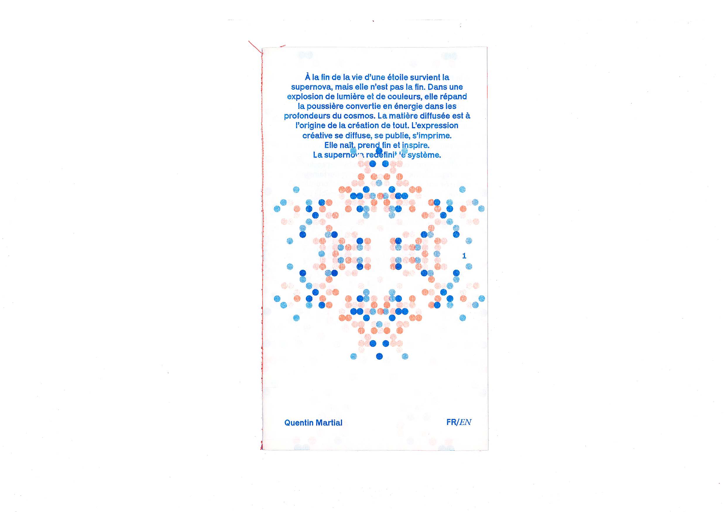 The supernova redefines the system